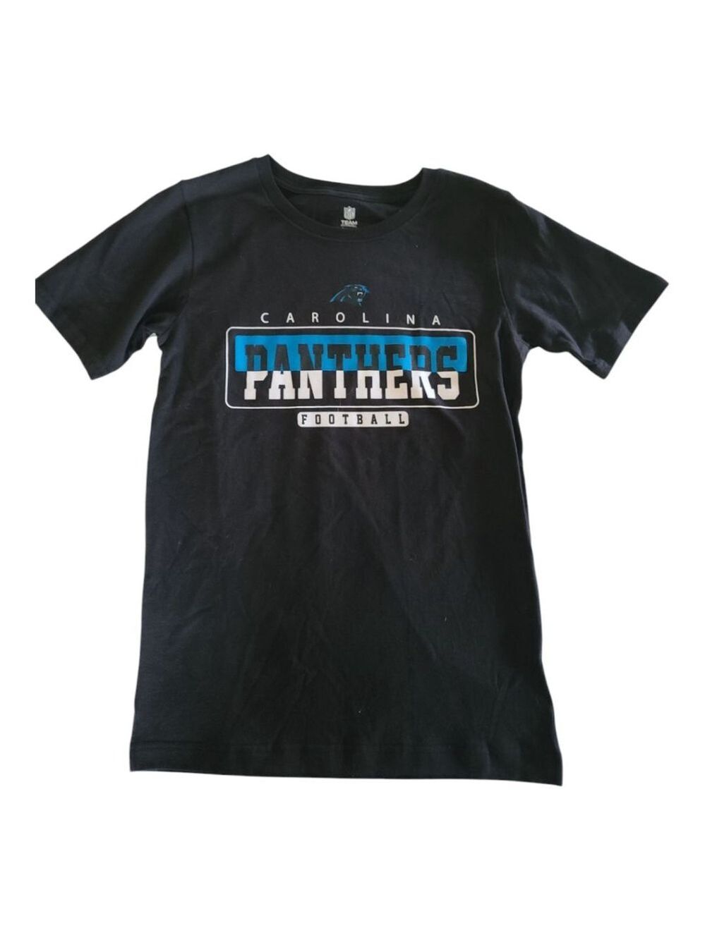 UNAVAILABLE Carolina Panthers Boys Large T-Shirt, NWT, Black